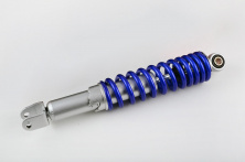 Амортизатор GY6 330mm, регулируемый (синий металлик) SUNY