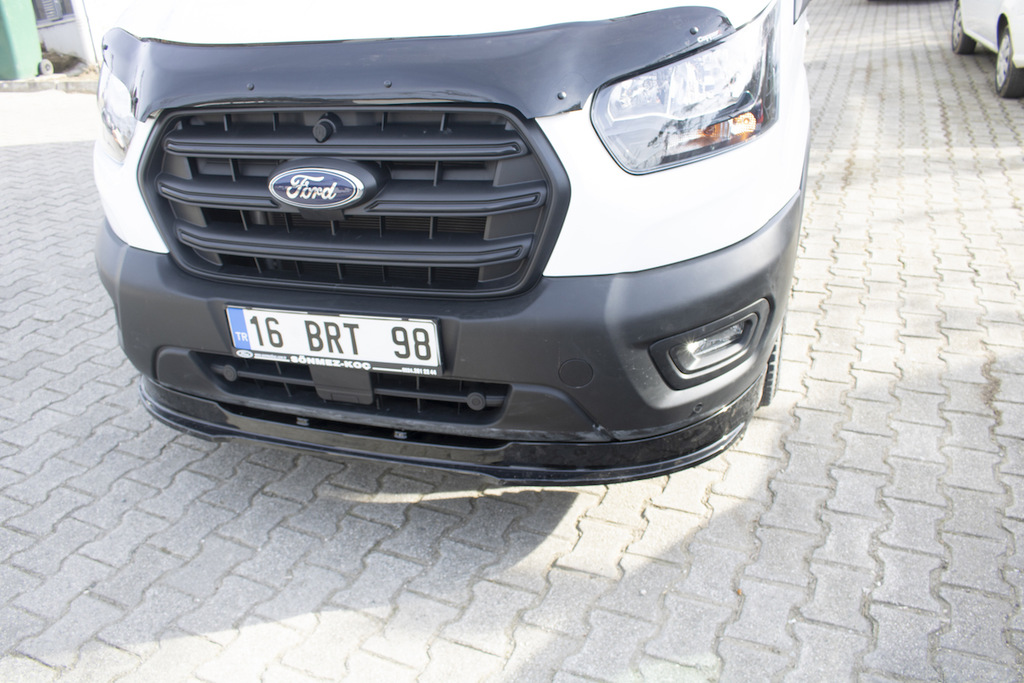 Передня лип накладка (2019-2026, ABS) для Ford Transit 2014- рр