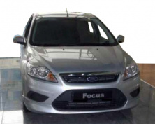 Накладка на передній бампер Sedan (під фарбування) для Ford Focus II 2005-2008 рр