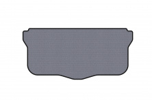 Гумовий килимок в багажник Carsuit (HB, сірий) Citroen C-1 2014-2021 рр.