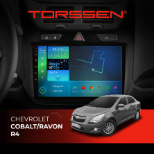 Штатна магнітола Torssen Chevrolet Cobalt/Ravon R4 F9232 4G Carplay DSP