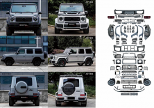 Комплект рестайлінгу на W465 2025 BRB Mercedes G сlass W463 2018-2024 рр.