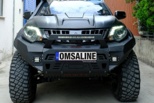Передній бампер з захистом картеру Dakar (2015-2019) Mitsubishi L200 2015-2024 рр.