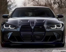 Ніздрі M-Look (для G26, чорний матовий) BMW 4 серія G22/23/26 2020- рр.