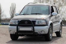 Кенгурятник QT007 Black (нерж) Suzuki Vitara 1998-2006 рр.