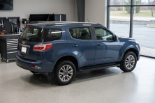 Бокові пороги Tayga Black (2 шт., Алюміній) Chevrolet Trailblazer 2012-2019 рр.