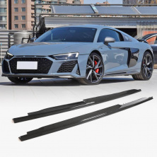 Бічні спідниці V1 (Карбон) Audi R8 2015- рр.