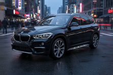 Бокові пороги Sunrise (2 шт., Алюміній) BMW X1 F48 2015-2022 рр.