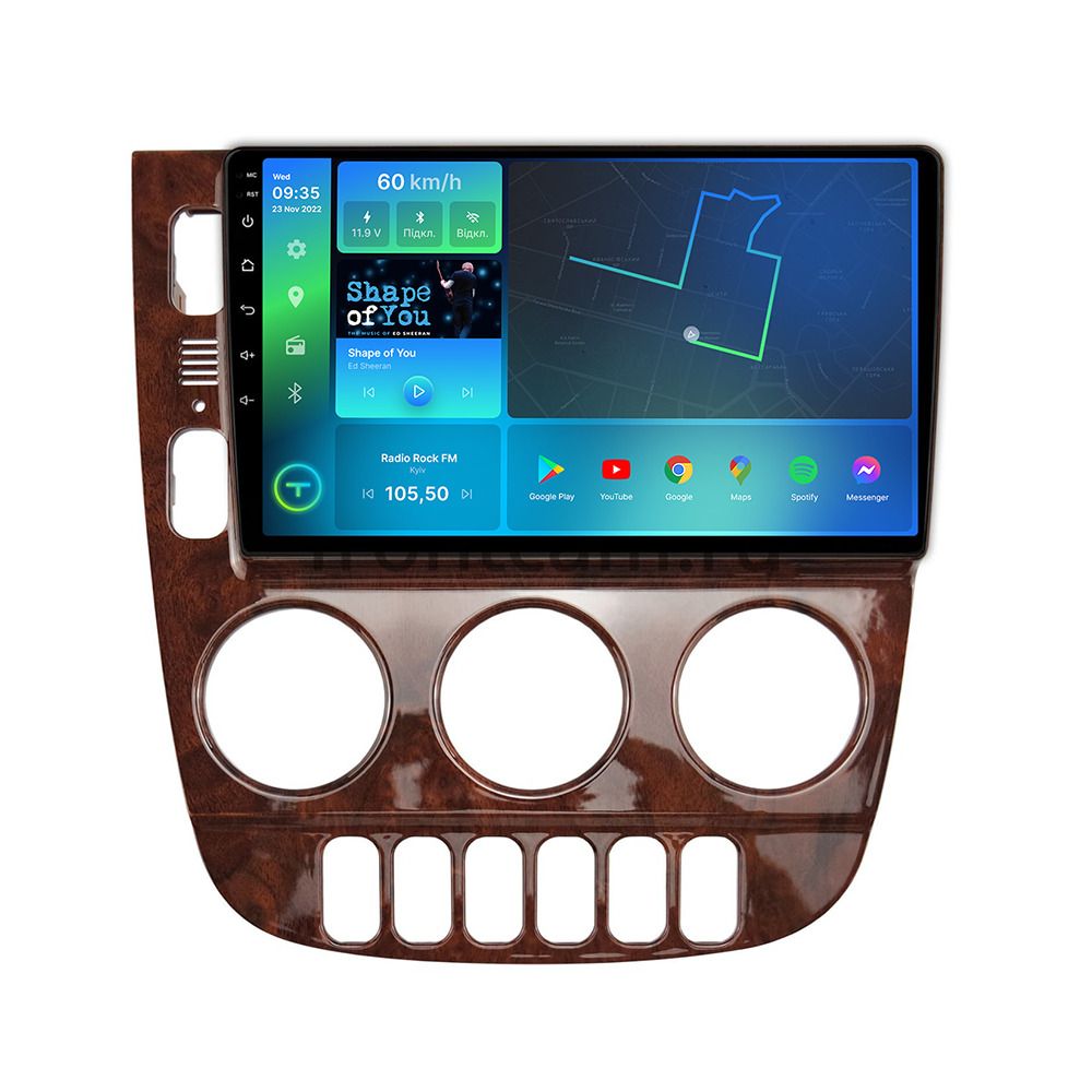 Штатна магнітола Torssen Mercedes ML W163 1997-2005 FL9 4+64Gb 4G Carplay DSP