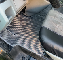 Килимки EVA (сірі) 1 + 1 Nissan Primastar 2002-2014 рр.