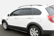 Бічні труби Black (2 шт., нерж.) Opel Antara 2006-2017 рр.