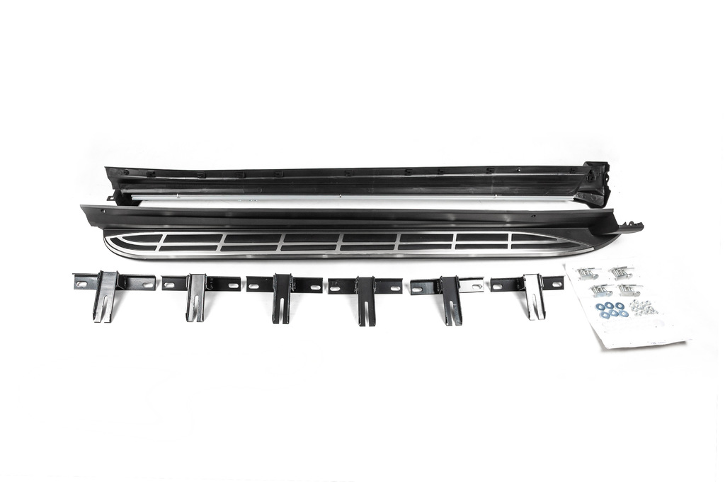 Бокові пороги OEM V1A (2 шт, алюміній) для Toyota Rav 4 2019-2025 рр