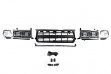 Комплект фар і решітки (OffRoad) Toyota Land Cruiser 80 1990-1997 гг.
