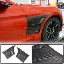 Накладки на передні крила (Карбон) Ford Mustang 2015-2023 гг.