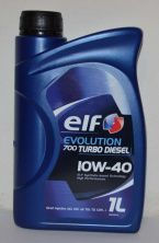 Масло автомобильное, 1л (SAE 10W-40, полусинтетика) (Evolution 700 TURBO DIESEL 10W-40 ) ELF (#GPL)