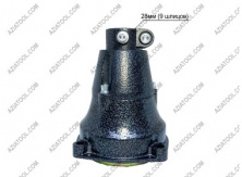 Корпус вариатора мотокосы 9T (Ø28) (разборной) AZT