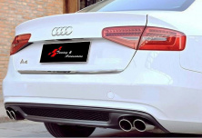 Дифузор заднього бампера DPT V2 (2012-2015) Audi A4 B8 2007-2015 рр.