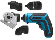 Отвертка аккумуляторная KRAISSMANN 1501 AS 4 DS (с набором насадок) 4,0 В, 1500 мА, 4 насадки , магнит , 28 бит VRL