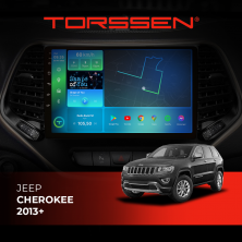 Штатная магнитола Torssen Jeep Cherokee 2013+ F106128 4G Carplay