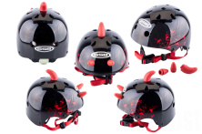 Шлем детский открытый   (черный)   (DEVIL)   GSB