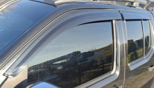 Вітровики (4 шт., Sunplex Sport) Nissan Navara 2006-2015 рр.