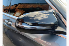 Накладки на дзеркала AMG-Look (2 шт) Mercedes B-class W247 2019- рр.