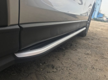 Бокові пороги оригінал (2 шт) для Mazda CX-9 2017- рр
