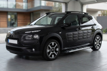 Бокові пороги Sunrise (2 шт., Алюміній) Citroen Cactus 2014-2020 рр.