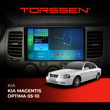 Штатна магнітола Torssen 2K KIA Magentis, Optima 05-10 F98256 4G Carplay DSP