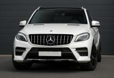 Тюнінг решітка GT Panamericana (для ML) для Mercedes GLE/ML сlass W166 2011-2018 рр