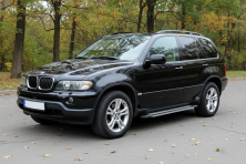 Бокові пороги Rainbow (2 шт, алюм.) BMW X5 E53 1999-2006 рр.