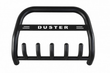 Кенгурятник RNDT.09.F1-58.6 Black (нерж.) Renault Duster 2008-2017 рр.