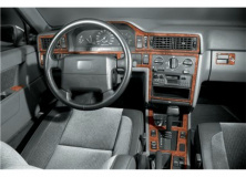 Накладки на панель (1991-1993) карбон Volvo 850 1991-1997 рр.