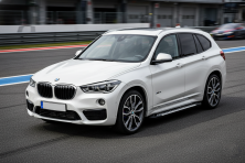 Бокові пороги Line (2 шт., Алюміній) BMW X1 F48 2015-2022 рр.