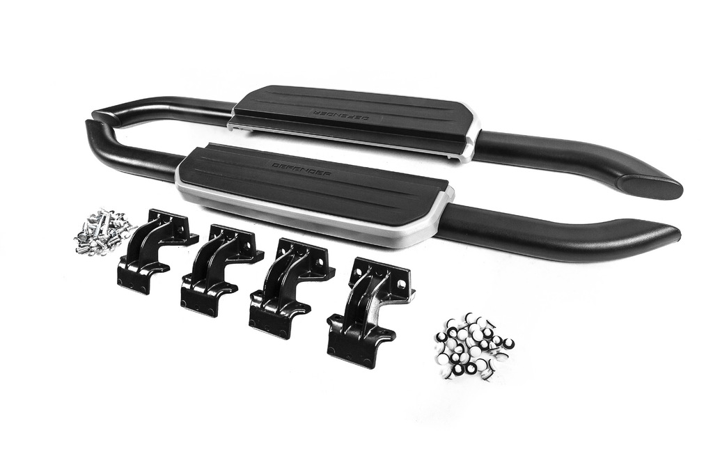 Бокові пороги OEM (для 90, 2 шт) для Land Rover Defender 2019- рр