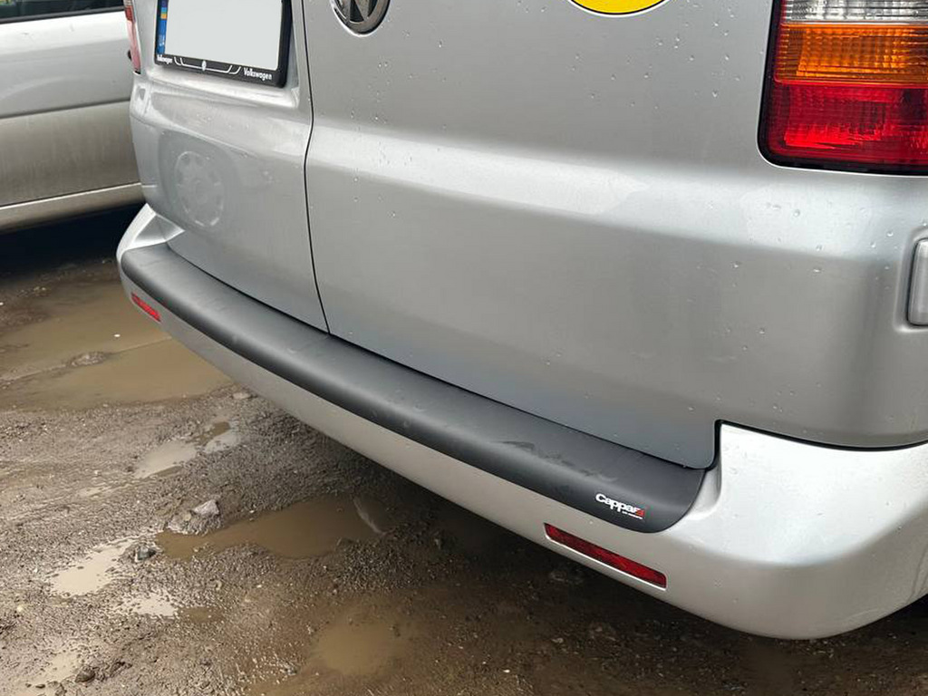 Накладка на задній бампер EuroCap (ABS) для Volkswagen T5 Transporter 2003-2010 рр