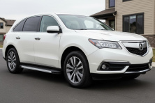Бокові пороги Maya V1 (2 шт., Алюміній) Acura MDX 2013-2020 рр.