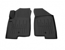 Передні килимки Stingray 3D (одна кліпса на водійському, 2 шт) Jeep Compass 2006-2016 рр.