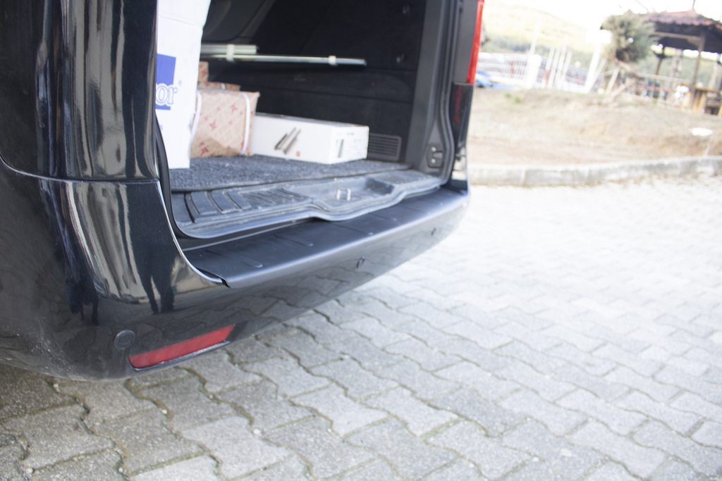 Накладка на задній бампер EuroCap (ABS) для Mercedes Vito/V-class W447 2014- рр