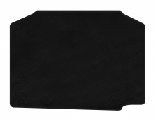 Килимок багажника текстильний Premium (HB, Чорний) Skoda Fabia 2007-2014 рр.