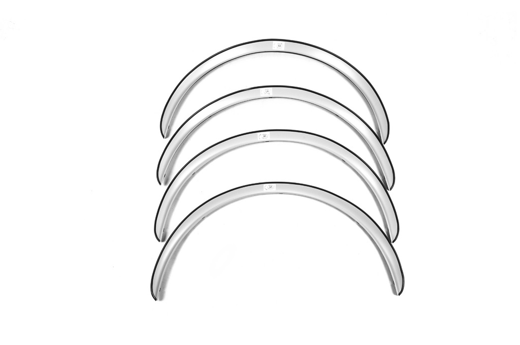 Накладки на арки (4 шт, чорні) для Ауди A6 C5 2001-2004 рр