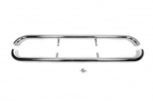 Захист бічних порогів (2 шт, нерж) Toyota Land Cruiser 100 1998-2007 рр.