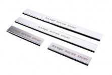Накладки на пороги (4 шт, Carmos) Range Rover Sport 2005-2013 рр.