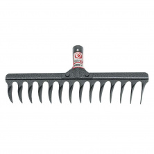 Грабли садовые 14 зубьев 2,3 мм INTERTOOL