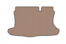Гумовий килимок в багажник Carsuit (2005-2012, HB, бежевий) Ford Fusion 2002-2009 рр.