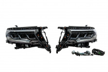 Передня оптика Lexus-design-3-LED V2 (2017+, 2 шт) Toyota Land Cruiser Prado 150 2009-2023 рр.