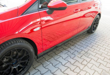 Бічні спідниці HB (під фарбування) для Opel Astra K 2016-2021 рр