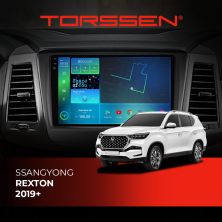 Штатна магнітола Torssen 2K SsangYong Rexton 19+ F10232 4G Carplay DSP
