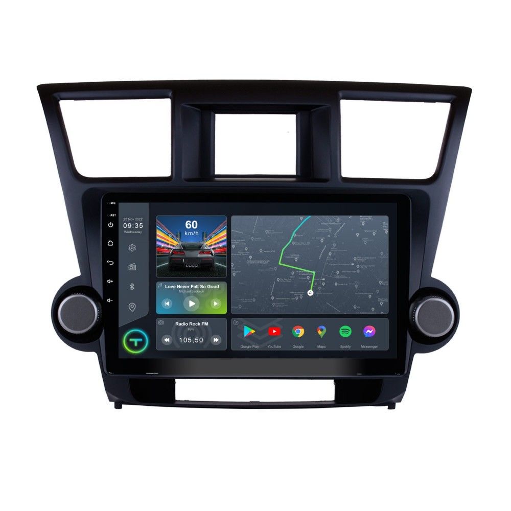 Штатна магнітола Torssen Toyota Highlander XU 40 2010-2016 F10432 4G Carplay DSP