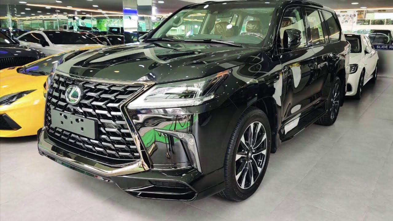 Комплект обвісів (TRD-Sport 2021-2022) Чорний колір для Lexus LX570/450d